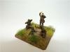 FTF 1/72 Scale Polish Mortar and Machine Gun Set (3 each) with 15 Soldiers, Plastic Model Kit PF72027