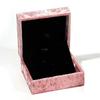 Jewelry Organizer Pendant Storage Necklace Box Jewelry Box Pink Velvet Ring Box Ring Storage Case