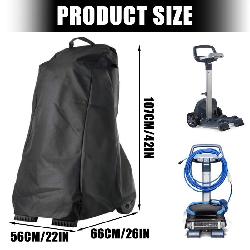 Dustproof Caddies Protective Cover Pool Cleaners Pool Cleaner Cover, Water Proof Pool Cleaner Caddies Cover Replacement