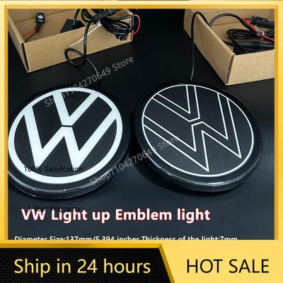 Pro VW VOLKSWAGEN Nový VW Osvětlený znak světlo pro Golf 7/7.5/8/Passat/Jetta/Polo/Taos/Touran/T-Roc/T-Cross/Arteon