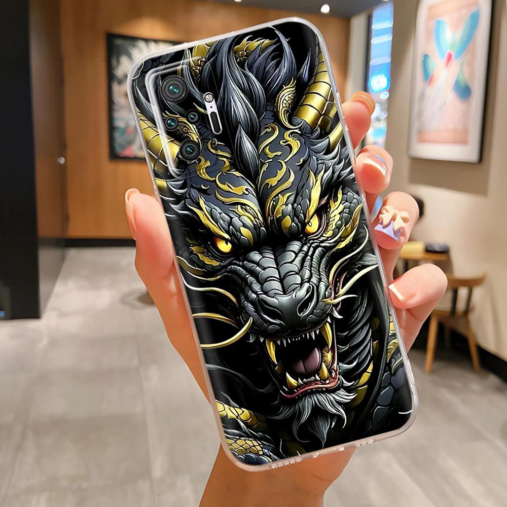 For Xiaomi Redmi Note 10 Pro Case Painting Soft TPU Clear Silicone Anti Drop Back Cover For Redmi Note 10 Pro Phone Cases Funda