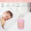 320ML USB Charging Desktop Mini Air Humidifier for Bedroom Home Office Pink