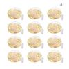 12Pack LED Fairy Lights String Lights - 7ft 20LED Waterproof Silver Wire Firefly Starry Moon Lights for DIY Crafts Wedding Party Bedroom Christmas