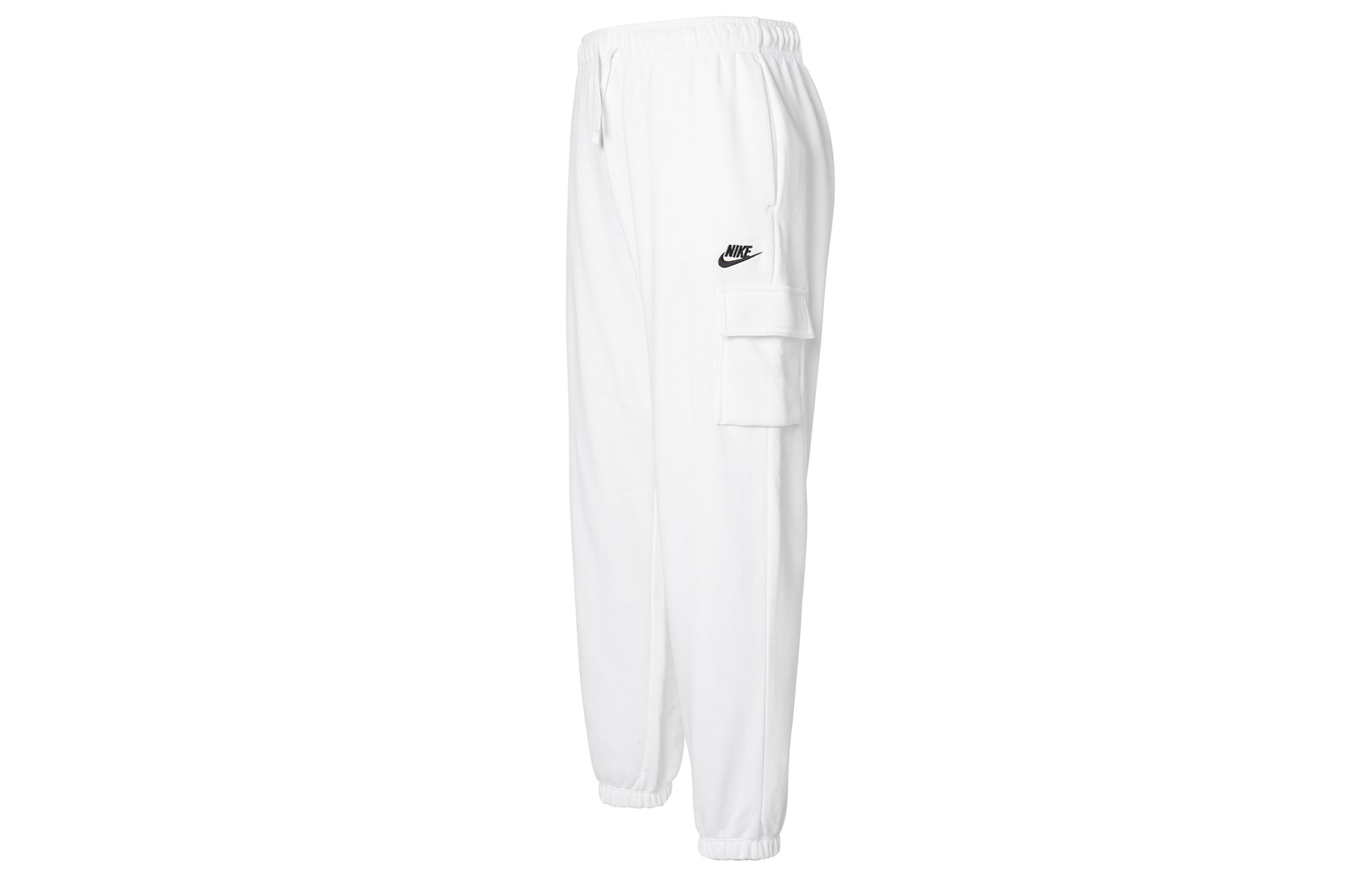Nike Knitted Sweatpants Women s White Moderate Cargo Pants DQ5197-100 L
