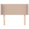 VidaXL Headboard with Ears Cappuccino 103x16x78-88 Cm Faux Leather3118577