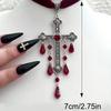 Halloween Retro Gothic Dark Style Tassel Necklace Suitable For Women'S Daily Holiday Parties Wearing Fashionable Necklace