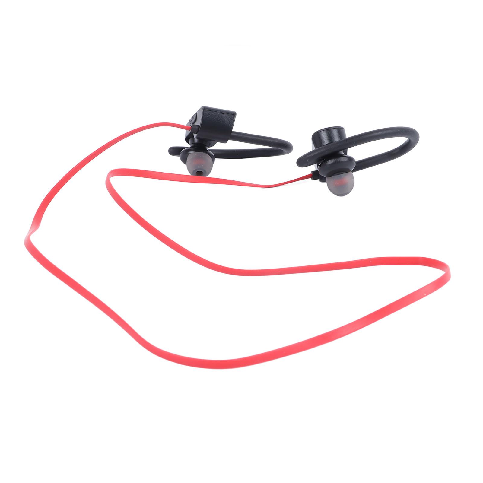 

Bluetooth 5.0 спортивные наушники многофункциональные шумоподавляющие HiFi стереозвук беспроводные бег красный