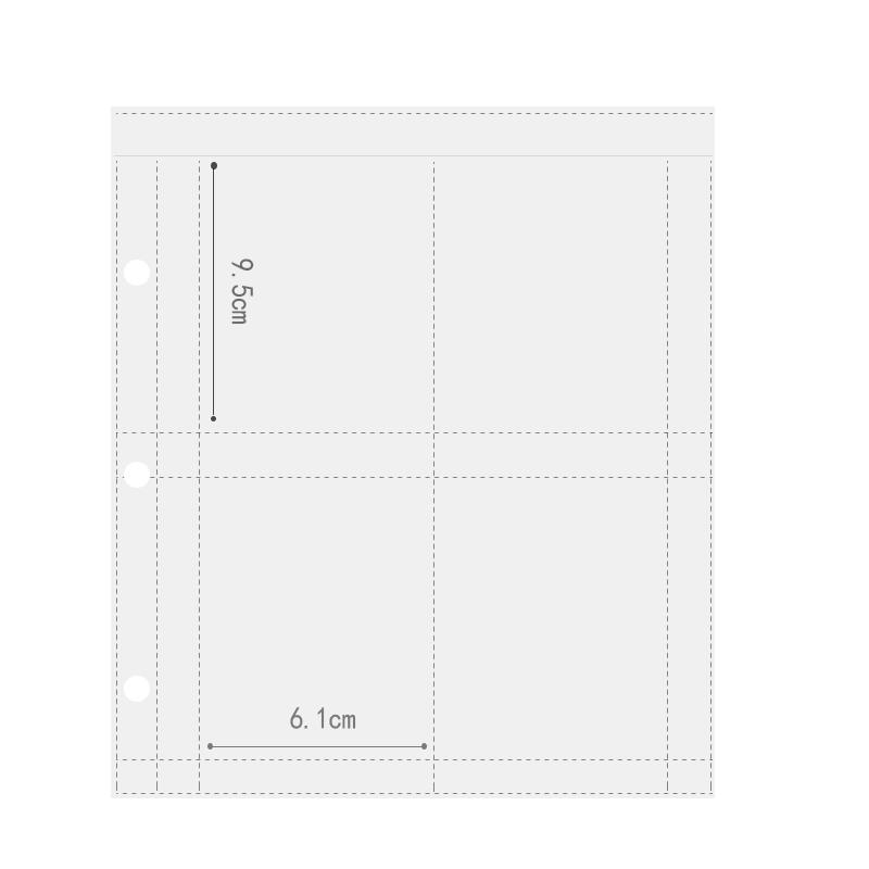 A5 Fabric Magnetic Photo Album 4-Grid Y2K Idol Photo Organizer for Polaroid, K-Pop Collectibles, Postcard Storage Polaroid Album