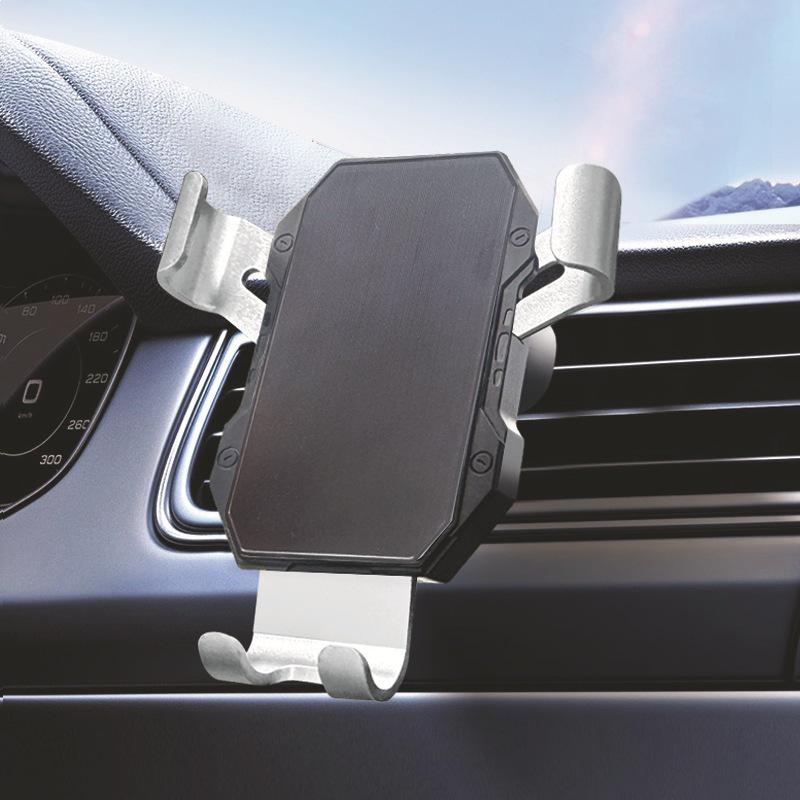 

Gravity Sensor Car Air Vent Mount Phone Holder Metal Clip