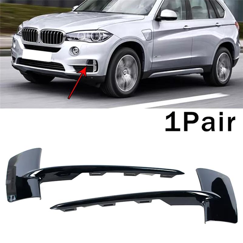 M63K-2KS Spodní mřížka předního nárazníku Černá Pro BMW F15 X5 2014-2018 51117325395 51117325396 Autopříslušenství