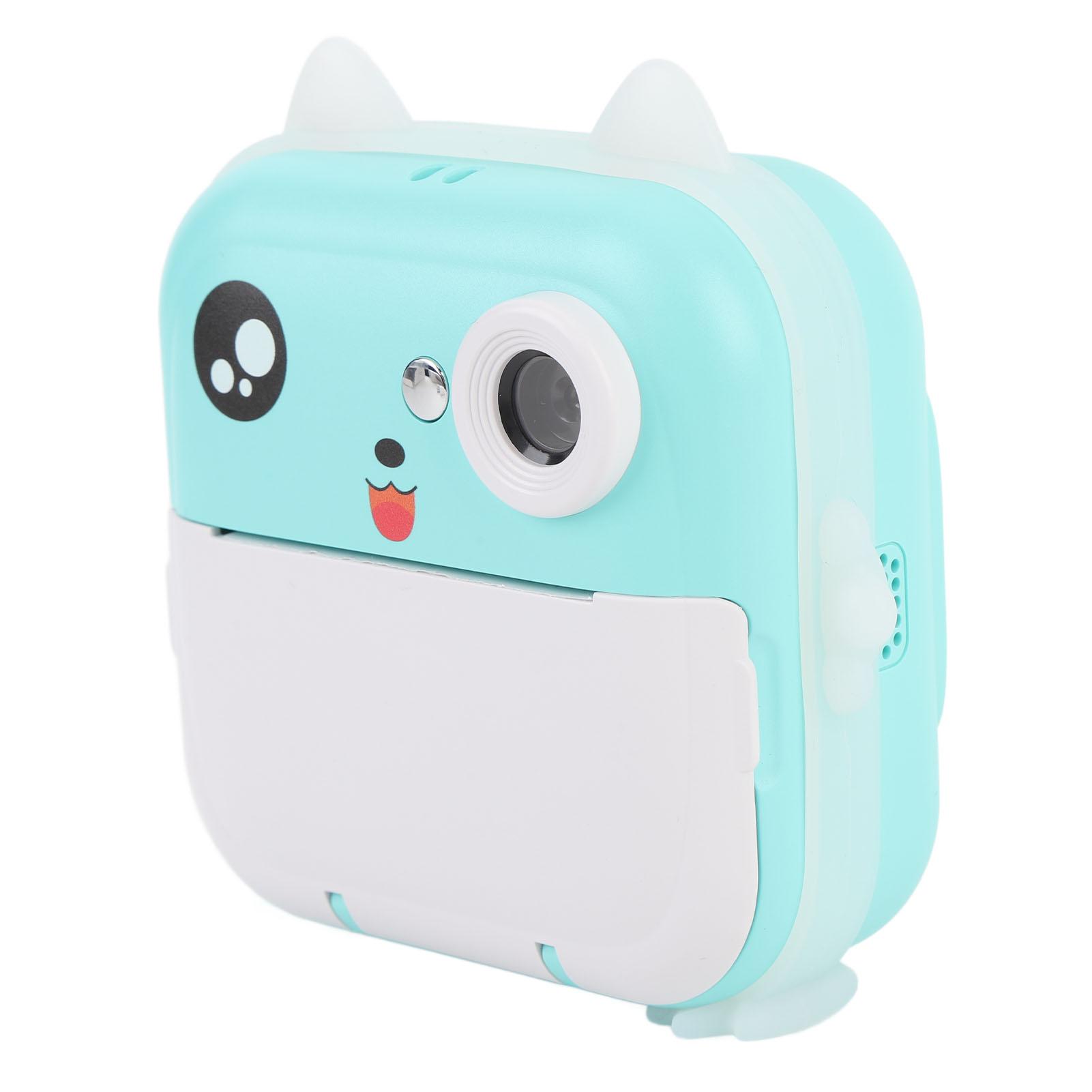 

1080P Print Camera with Print Paper 48MP Selfie Digital Camera Thermal Printing 800mAh Battery for Travel Photography