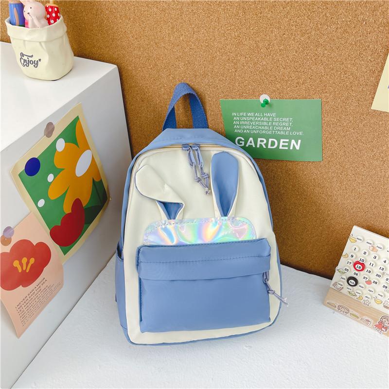 Nylon School Bag 2025 Cartoon Cute Student Small Backpack Girls Backpack Ultra Lightweight