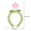 1 Stück Kreative Lamm Plüsch Blume Haarreifen für Mädchen Frau Niedliche Koreanische Kopfbedeckung Kopfreif Haarreifen Haar Accessoires Ornamente