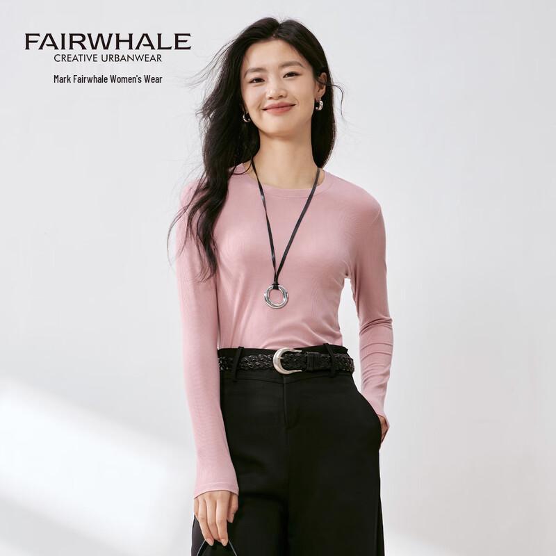 Mark Fairwhale Women's Mulberry Silk Blend Long-Sleeve T-shirt