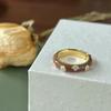 Elegant Cuff Ring Temperament Rabbit Design Opening Ring Personality Valentine's Day Gift  Women