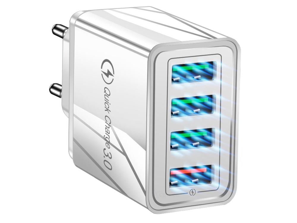 Power supply charger 4x USB Quick Charge 3.0 fast charging of devices