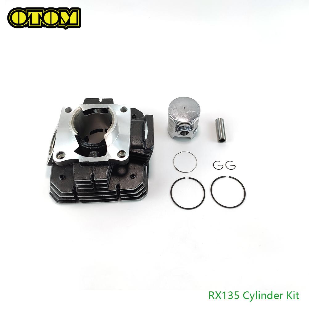For YAMAHA DT125 DT175 RX135 MX175 RXK135 Motorcycle Cylinder Block Pision Pin Ring Gasket Kit Cylinder Head Cover Engine Part