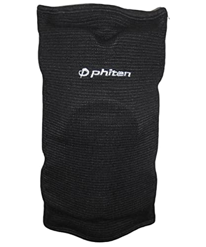 [Shokodo] Phiten Iaido Knee Protection Supporter (Black) L Size: Knee joint circumference: approx. 31-41cm