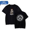 Canserbero Baumwolle Rundhals Kurzarm T-Shirts Herren Damen Unisex Oberteile Mode Sommer Kurzarm Lockeres T-Shirt