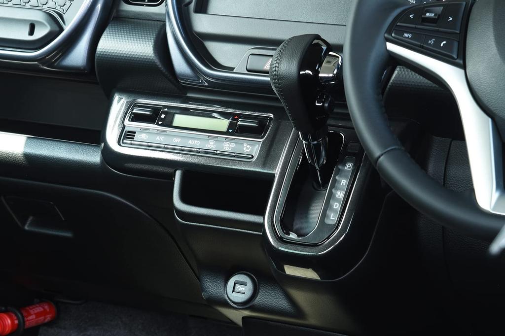 SecondStage Suzuki Hustler Air Conditioning Panel In Black Star Premium Jewelry Collection MR52S/MR92S Tone, (S047P07)