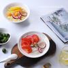 White Ceramic Microwaveable Bowl – Versatile for Soup, Noodles, Rice, and More, Ideal for Home or Commercial Use