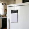 Magnetic Shopping Memo Refrigerator Checklist Notepad, Tear-off Routine Planner, Daily To-Do Journal for Planning Pad Home And Office Fridge Notepad