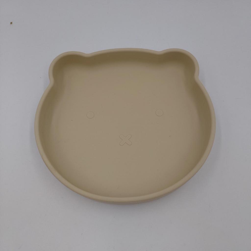 Silicone Suction Plate for Infants and Toddlers - Little Bear Design