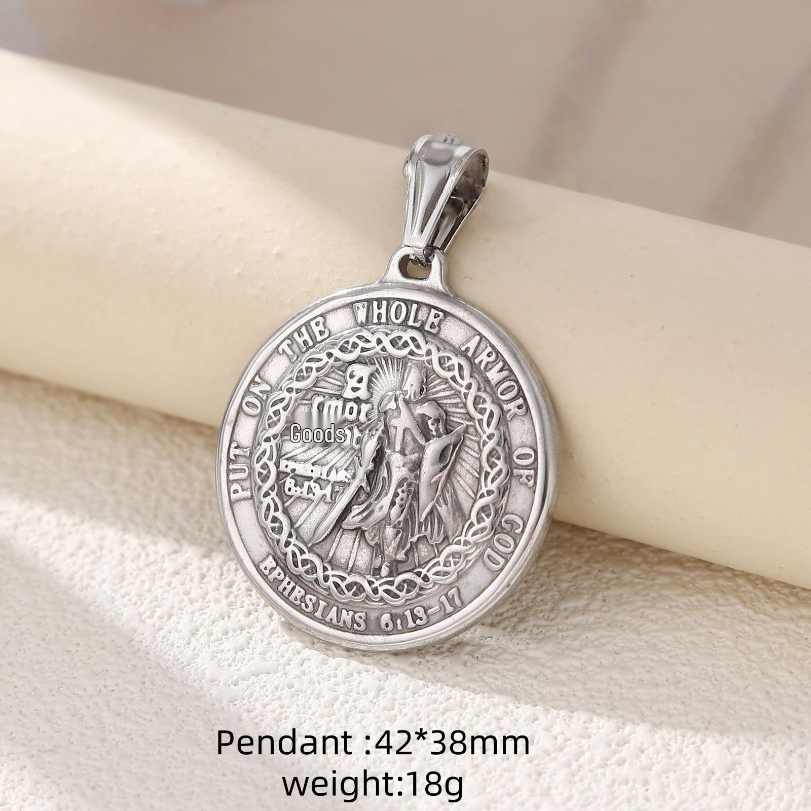 2026 Trendy Stainless Steel Men s Pendant - Creative and Versatile Design Stainless Steel