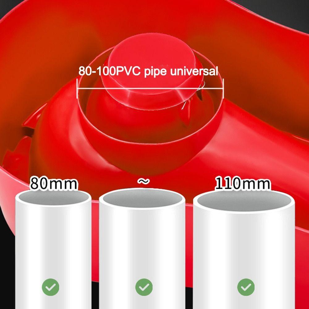 High Quality Thickened Potty Heavy Duty Plastic Portable Bucket Camping Toilets Simple Urinals for 80-110mm Pipe