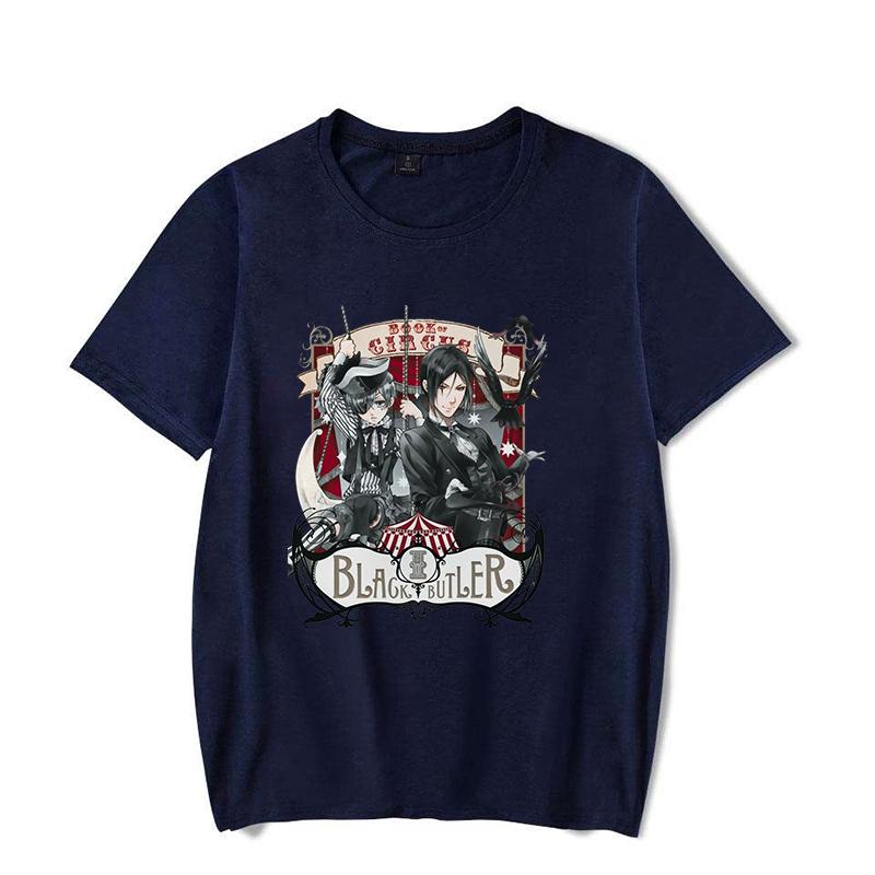 Hot Black Butler Graphic T Shirt Women's Men's Fashion T-shirts Short Sleeve Shirts Summer T-shirts Plus Size Tops Cool T Shirts