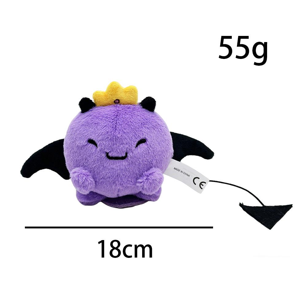 20Cm New Year Gifts Wemmbu Plush Cute Purple Doll Anime Peripherals Soft Doll Collection Room Decoration Kid Gifts Doll Plush