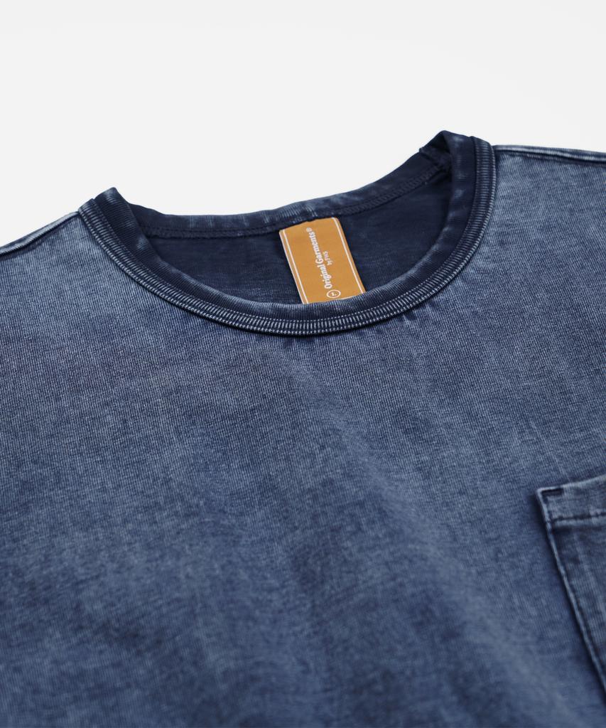 FRIZMWORKS Og Stone Washed Pocket Tee _ Navy