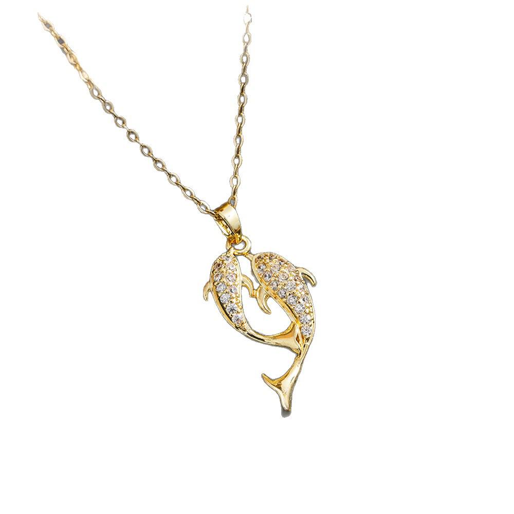 Pisces Titanium Steel Necklace - Women's Light Luxury, Fade-Resistant, Versatile Clavicle Chain, Douyin Popular Style