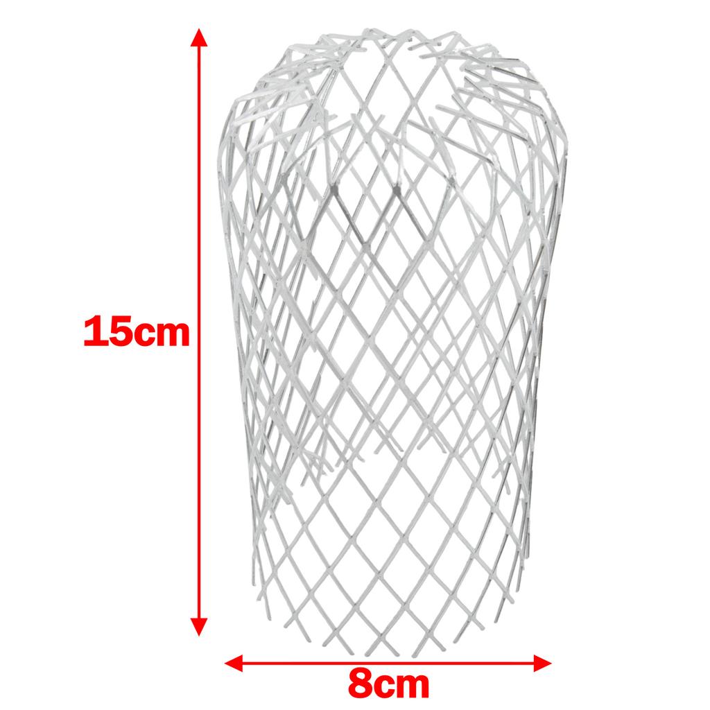 Pipe Strainer Mesh Cover Metal Mesh Gutter Leaf Debris Mud Trap Guards Drain Pipe Cover Downpipe Accessories