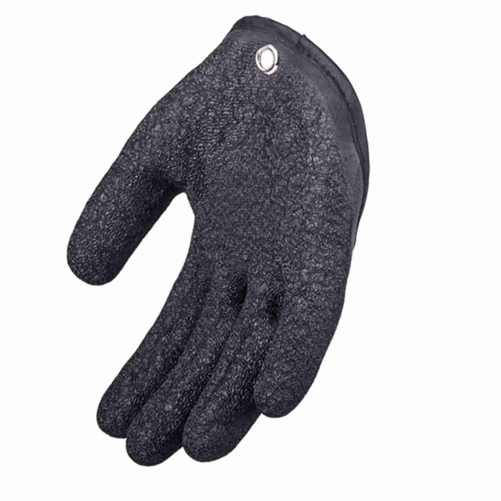 1pc Fishing Glove with Magnet Release Fisherman Professional Fish Catching Glove Anti Slip Fishing Glove Protects Hand
