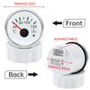 52MM Car temperature indicator 40~120 Celsius Red Backlight With Alarm+10mm Coolant Temperature Sensors for Car Truck Marine