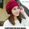 Casual Keep Warm Cap 5 Colors Rabbit Fur Cap Accessories Knitted Visor  Winter