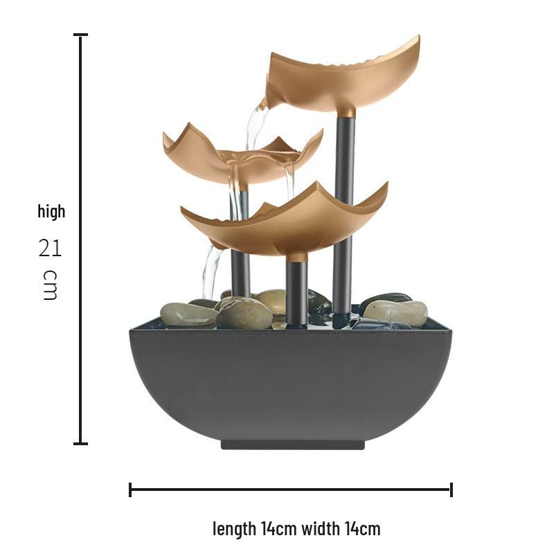 Desktop Water Fountain: Wealth-Attracting Home & Office Decoration