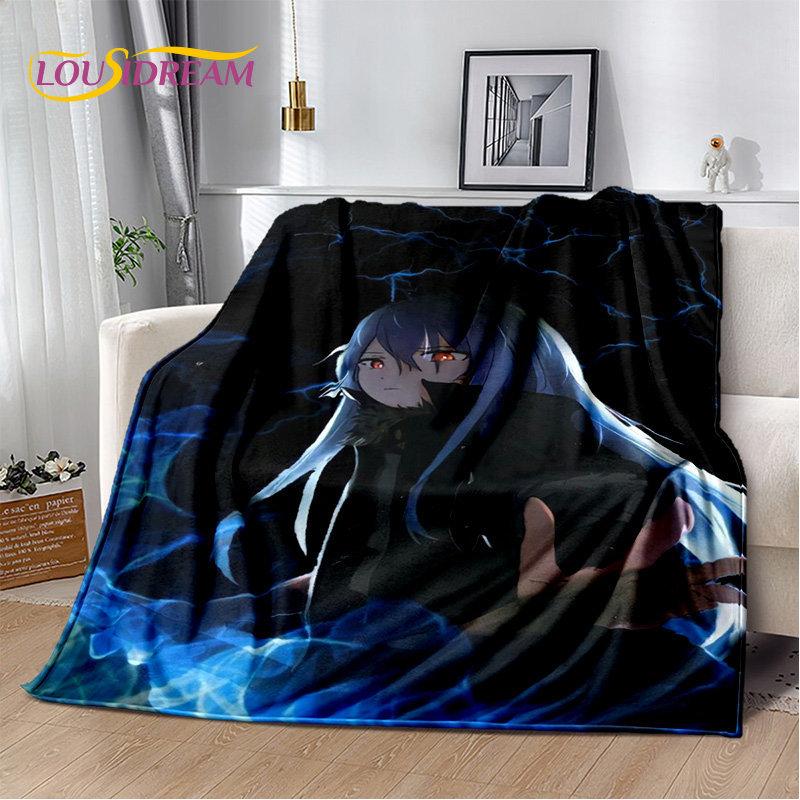 I Got Reincarnated As A Slime Anime Soft Plush Blanket,Flannel Blanket Throw Blanket for Living Room Bedroom Bed Sofa Picnic Kid