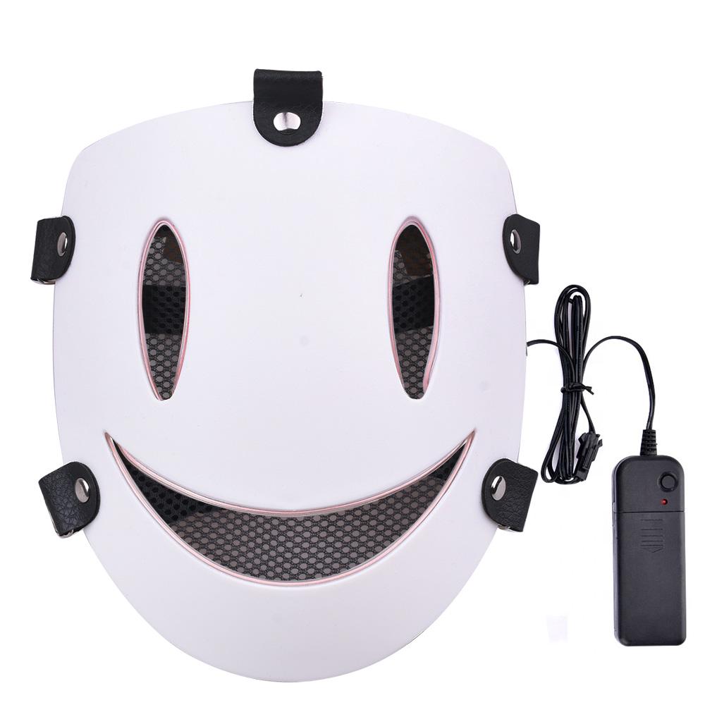White Sky Invasion Anime Killer Leuchtende Gesichtslose Maske