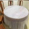 Toalha de Mesa Redonda Descartável de Plástico ShengbiLai