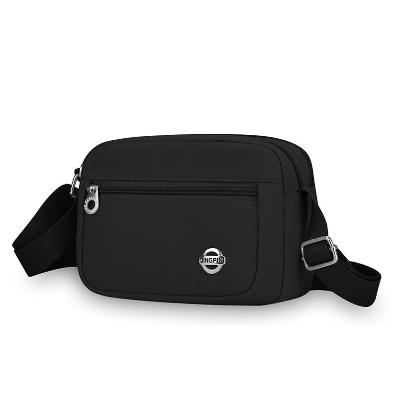 Women s Multi-compartment Lightweight Shoulder Bag Middle-aged Mother s Bag Nylon Crossbody Bag