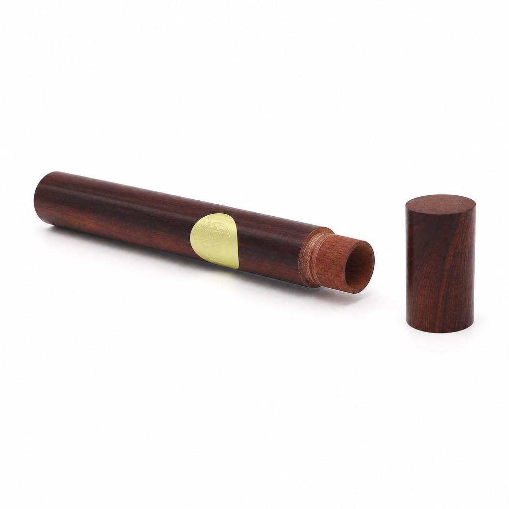DONORISHA Wooden Incense Holder Set with Sandalwood & Osmanthus Japanese Style Ash Catching Stand Gift