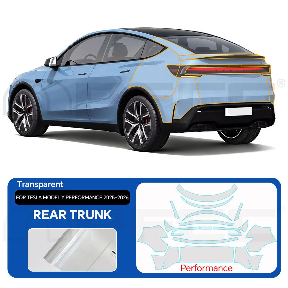 For Tesla Model Y Performance 2025 2026 TPU Paint Protection Film Car Body Pre-cut PPF Clear Bra Anti-Scratch Resistant Cover