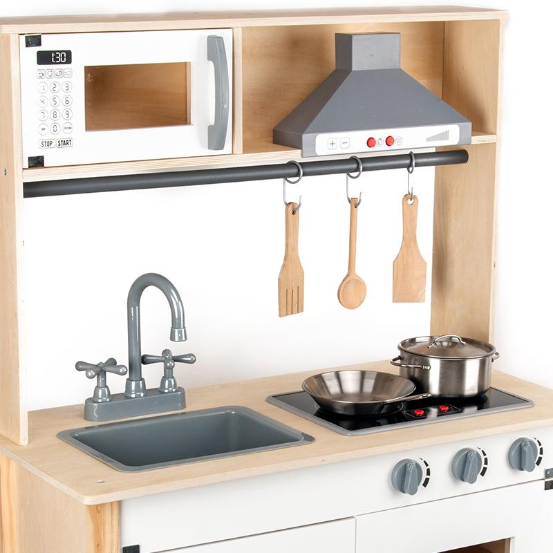 Simulation Kitchen Large Cooking Gas Stove Play House Cooking Parent-child Toys