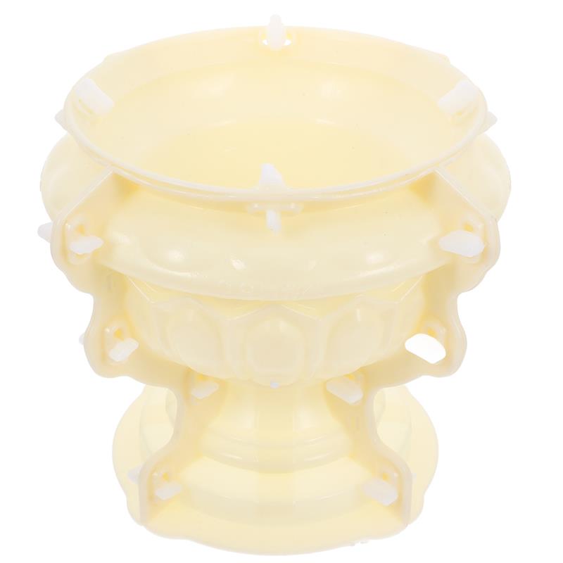 Plastic Flowerpot Mold Planter Making Mold Diy Handcraft Mold European Style Pot Mould Concrete Casting Mold Garden Nament