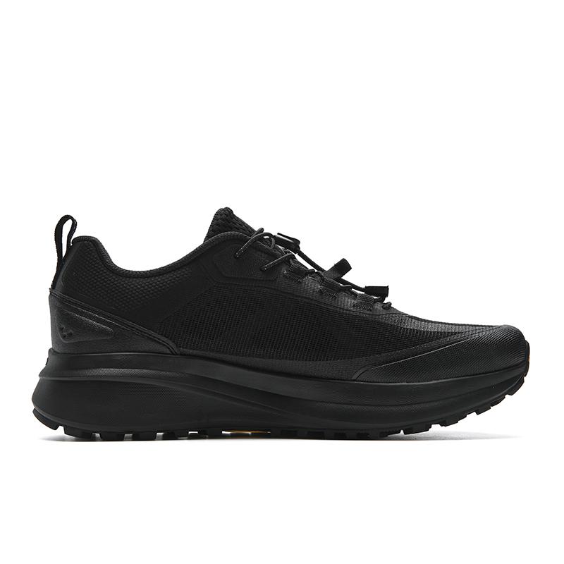 FILA NUVOLE 4 Cushioning Slip Resistant Abrasion Resistant Breathable Lightweight Low top Outdoor Shoes Men's Black A12M621205FBK