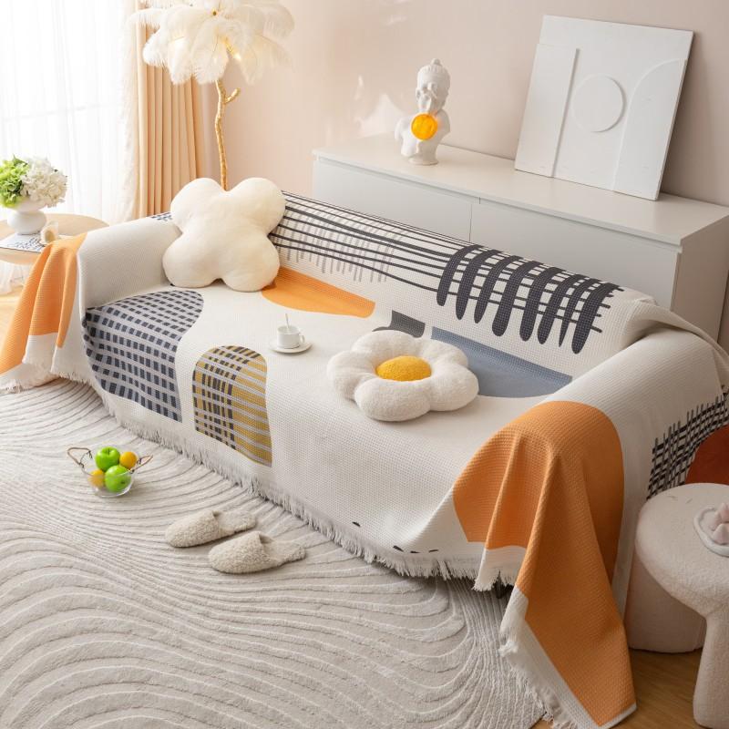 Winter Sofa Cover Pet Dog Kids Mat Non-slip Couch Slipcover Protector Cover Universal Sofa Towel for Living Room Decor