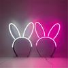 LED Glowing Hairband For Parties With Color Changing Lights And Comfortable LED Costume Props Role Play Birthday Party