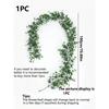 Artificial Ivy Hanging Eucalyptus Vine Plastic Plants Grass Leaves for Home Indoor Outdoor Garden Door Wall Wedding Party